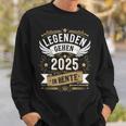 Legends Go 2025 In Retirement Pensioner Sweatshirt Geschenke für Ihn