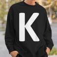 Letter K Sweatshirt Geschenke für Ihn