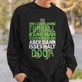 A Life Without Football Football Player Sweatshirt Geschenke für Ihn