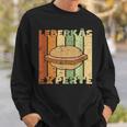 Liver Cheese Liver Cheese Meat Cheese Sausage Cheese Sweatshirt Geschenke für Ihn