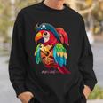 Loro Pirata Divertido Loroestido Como Pirata Camisa de entrenamiento Regalos para él