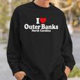 I Love Heart The Outer Banks North Carolina Obx Sweatshirt Geschenke für Ihn