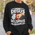 Meine Degus And Ich Das Perfekte Team Shrauchrat Degu Sweatshirt Geschenke für Ihn