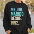 Mejor Marido Desde 1992 33 Aniversario De Boda 33 Años Camisa de entrenamiento Regalos para él
