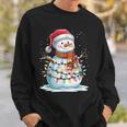 Merry Christmas Snowman Christmas Winter Xmas Eve Sweatshirt Geschenke für Ihn