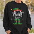 Middle Brother Elf Christmas Family Christmas Sweatshirt Geschenke für Ihn