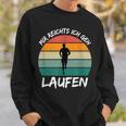 Mir Reichts Ich Geh Laufen Jogging Runner Slogan Sweatshirt Geschenke für Ihn