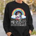 Mir Reichts Ich Geh Schaukeln Unicorn Partner Look Sweatshirt Geschenke für Ihn