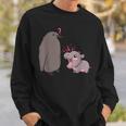 Moo Deng Y Pesto Moo Deng El Hipopótamo Y Pesto El Pingüino Camisa de entrenamiento Regalos para él