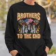 Motorcycle Military Veteran Biker Brotherhood Tank Top Sweatshirt Gifts for Him