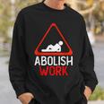 Movimiento Antitrabajo Abolir Trabajo Anti Trabajo Camisa de entrenamiento Regalos para él