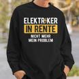 Nicht Mehr Problem Rente Craftsman Electricians Sweatshirt Geschenke für Ihn