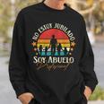 No Estoy Jubilado Soy Abuelo Profesional Abuelo Profesional Camisa de entrenamiento Regalos para él