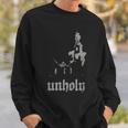 Occult Unholy Okkult Satan Witch Hexen Antichrist Sweatshirt Geschenke für Ihn