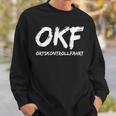 Okf Ortskontrollfahrt Minimalist Sweatshirt Geschenke für Ihn