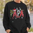 Papa Claus Family Matching Group Ugly Christmas Jumper Sweatshirt Geschenke für Ihn