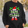 Papa Claus Outfit Christmas Family Christmas Sweatshirt Geschenke für Ihn