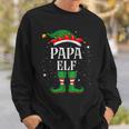 Papa Elf Outfit Christmas Family Elf Christmas Sweatshirt Geschenke für Ihn