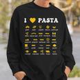 Pastaarieties Spaghetti Noodles Italy Pasta S Sweatshirt Geschenke für Ihn