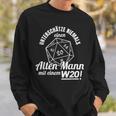 Pen Paper Fantasy Role Play D20 Slogan Sweatshirt Geschenke für Ihn