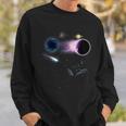 Planets Space Universe Solar System Astronaut Space Sweatshirt Geschenke für Ihn