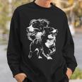 Playful Bernese Mountain Dog In Cool Drawing Style Sweatshirt Geschenke für Ihn