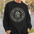 Only You Can Prevent Fascism Bear Activism Political Sweatshirt Gifts for Him