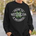 Prone To Shenanigans & Malarkey St Patrick's Day Irish Sweatshirt Gifts for Him