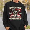 Proud Member Of 1965 1980 Generation Sweatshirt Geschenke für Ihn