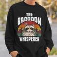 Raccoon Lover Sweatshirt - Vintage Retro Style for Animal Fans Gifts for Him