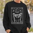 Raccoon Moon Sweatshirt - Fun Unisex Trash Panda Theme Gifts for Him