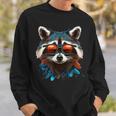 Raccoon Sweatshirt – Fun Design for Wild Animal Lovers Gifts for Him