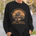Raccoon Vintage Sweatshirt - Outdoor Adventure | Hiking Enthusiast Gifts for Him