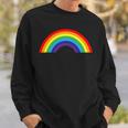 Regenbogen Mit Schönen Bunten Farben Retrointage Sweatshirt Geschenke für Ihn