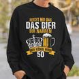 Reicht Mir Das Bier Ihr Narren Der König Wird 50 Bier Sweatshirt Geschenke für Ihn