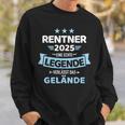 Rentner 2025 Legend Leaves Terrain For Retirement Sweatshirt Geschenke für Ihn