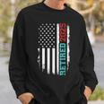 Retired 2025 Us American Flag For Retirement And Pensioner Sweatshirt Gifts for Him