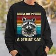 Retro Raccoon Sweatshirt for Women, Men & Kids | Vintage Style Gifts for Him