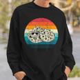 Retro Vintage Hognose Snake With Sunglasses Herpetology Sweatshirt Gifts for Him