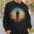 Retrointage Bagpipe Musician Bagpipe Player Sweatshirt Geschenke für Ihn