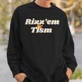 Rizz'em & Tism Autism Autistic Neurodiversity Rizz Sweatshirt Geschenke für Ihn