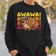 Rock Hyrax Lover Awawa Marmot Dassie Sweatshirt Geschenke für Ihn