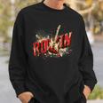 Rock 'N Roll Guitar Outfit Sweatshirt Geschenke für Ihn