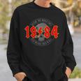 Rock And Roll Heavy Metal 1984Intage Birthday Sweatshirt Geschenke für Ihn