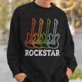 Rockstar Children'sintage Guitar Rockstar Sweatshirt Geschenke für Ihn