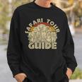 Safari Tour Guide Costume Safari Tourists Safari Holiday Sweatshirt Geschenke für Ihn