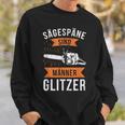 Sägespäne Sind Männerglitzer Lumberjack Forestry Sweatshirt Geschenke für Ihn