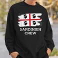 Sardinia Crew Sardinia Flag Italy Holiday Sweatshirt Geschenke für Ihn