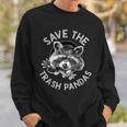 Save The Raccoons Animal Lover Sweatshirt | Eco-Friendly Gift Gifts for Him