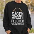 With Saws Trade Fairs Diy Craftsman Sweatshirt Geschenke für Ihn